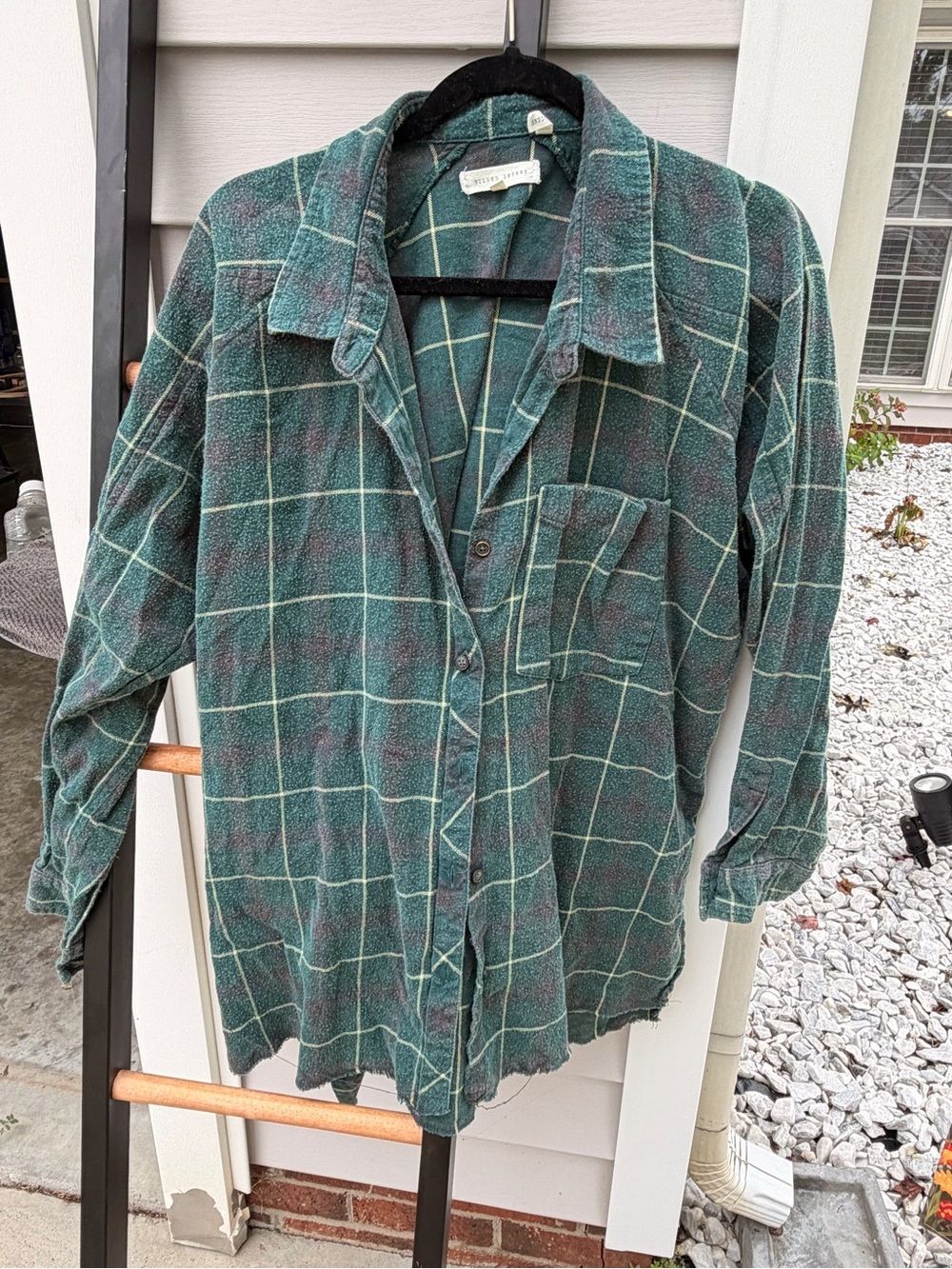 🌲 Gilded Intent Plaid Flannel Boyfriend Shirt 🌲